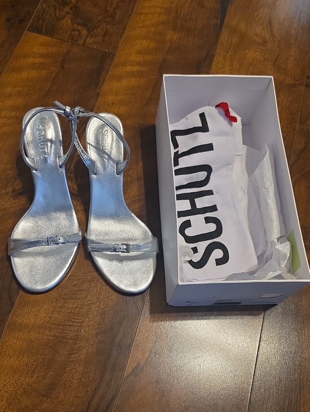 Aurora Sling Mid Metallic Sandal